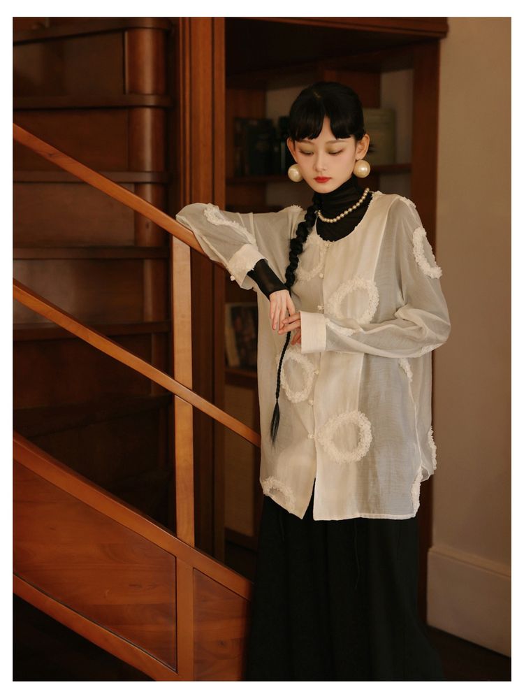 Elastic waist wide-leg pants 【s0000001623】