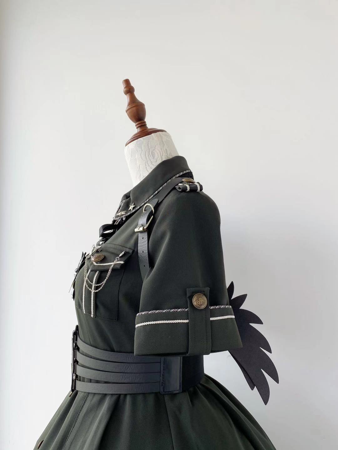 Your Highness - Evil Python 2.0 - Military Lolita Gothic OP Dress