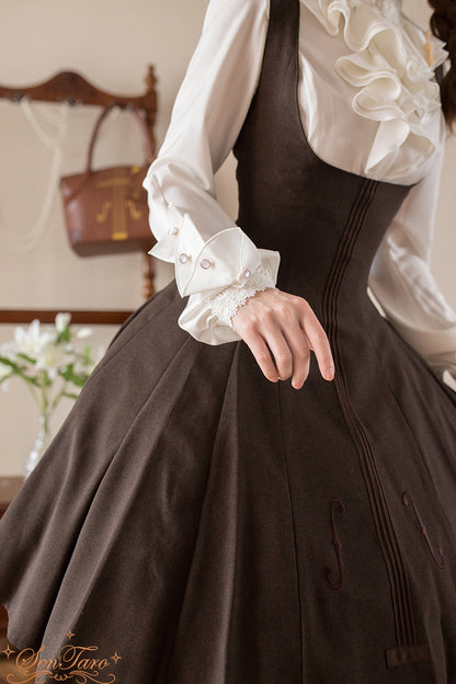 Sentaro - Dark Forest - Elegant Baroque Lolita Blouse