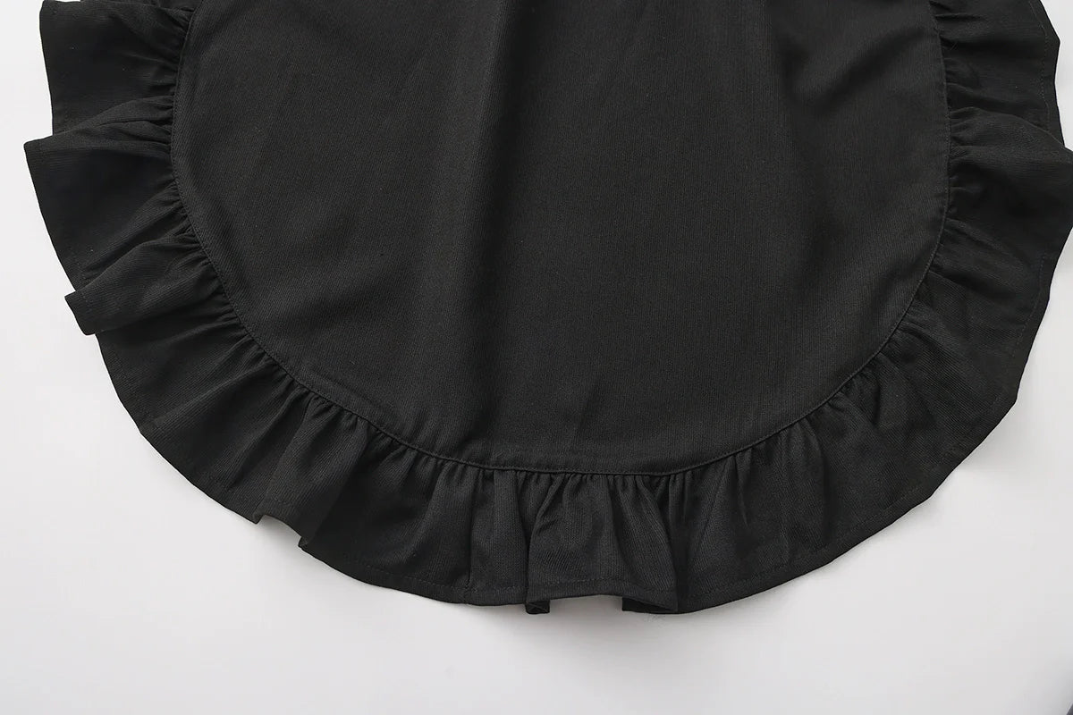 Immortal Thorn - Silent Agent - Ouji Lolita Black Vest Coat