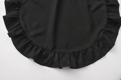 Immortal Thorn - Silent Agent - Ouji Lolita Black Vest Coat