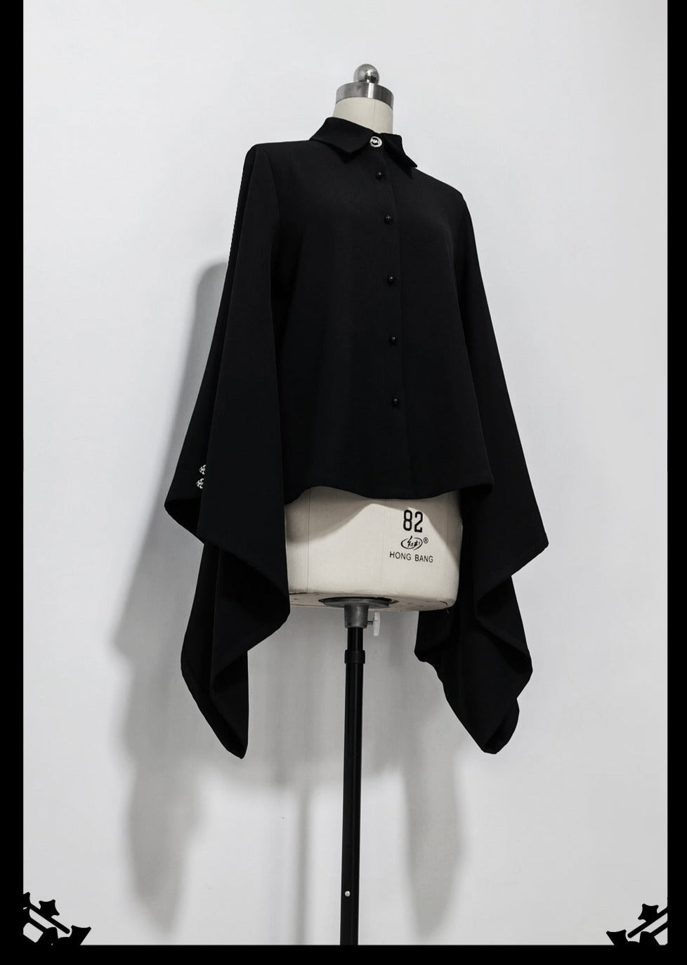 Princess Chronicles - Pomegranate Note - Han Lolita Wide Sleeves Ouji Blouse