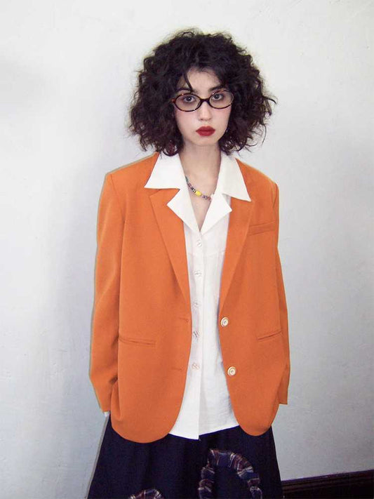 Loose simple suit【s0000009638】