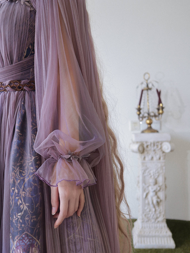 FunCcino - Dense Forest Corridor - Elegant Lolita Blouse and Cape