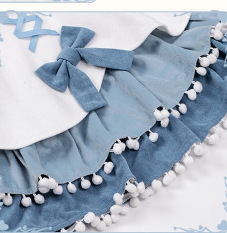With PUJI - Confession Function - Wool Kawaii Lolita JSK Dress Suit