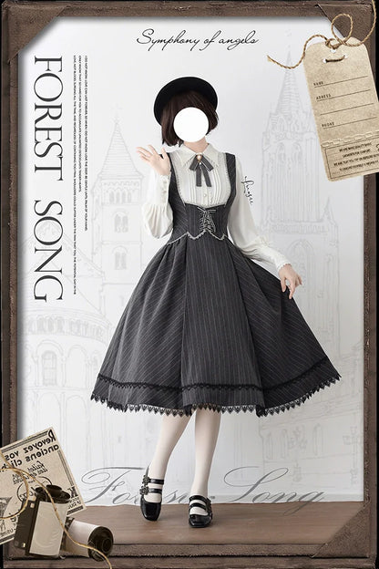 Forest Song - Kleta Manor - Bust-Supporting Classic Lolita JSK Dress