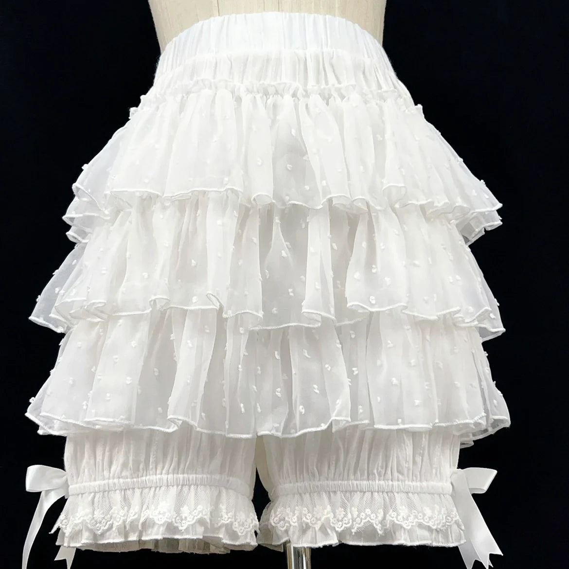 DMFS - Daily Lolita Bloomers Lace Cake Pants for Summer Wear