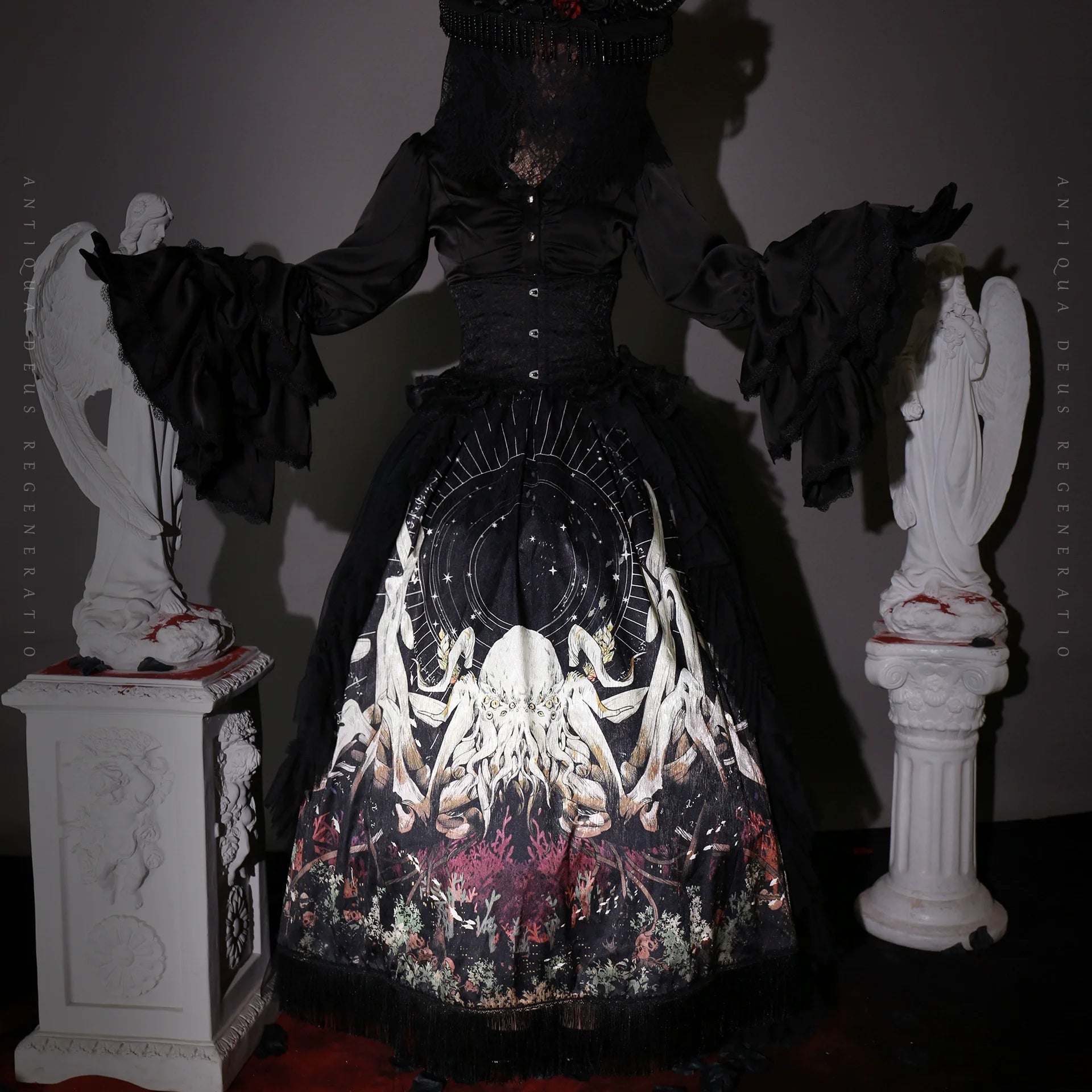 Caged Bird Hotel - Caged Bird - Lolita Petticoat White Plus Size Triple Layer Hoop Petticoat