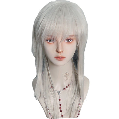 PippiPalace - Shikigami - Silver Gray Ancient Crown Wig