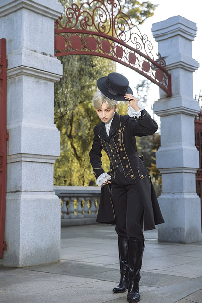 Immortal Thorn - Forever Rose - Retro Ouji Lolita Pants