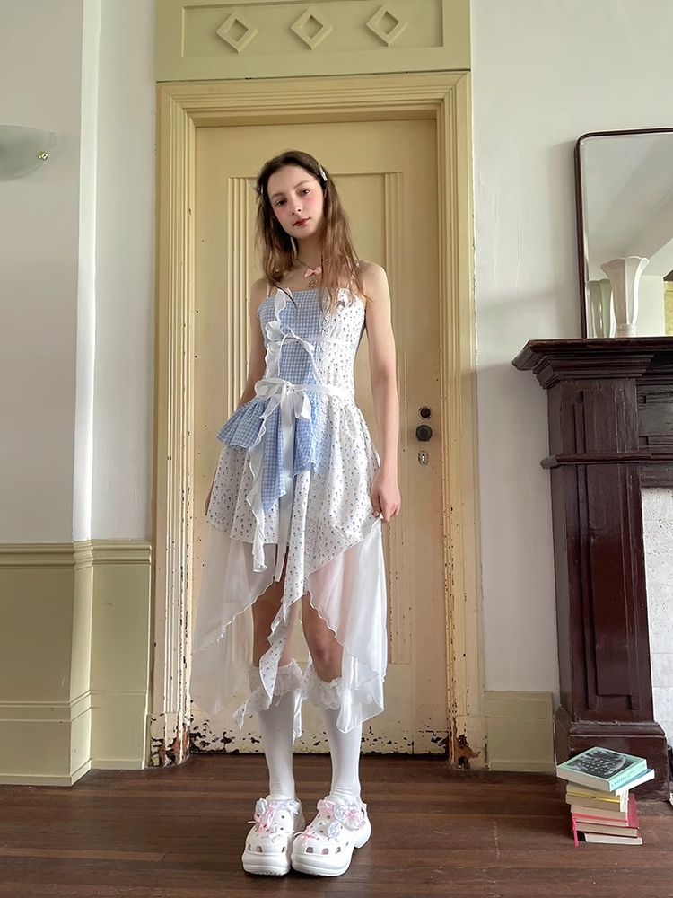 Angel suspender dress【s0000008727】