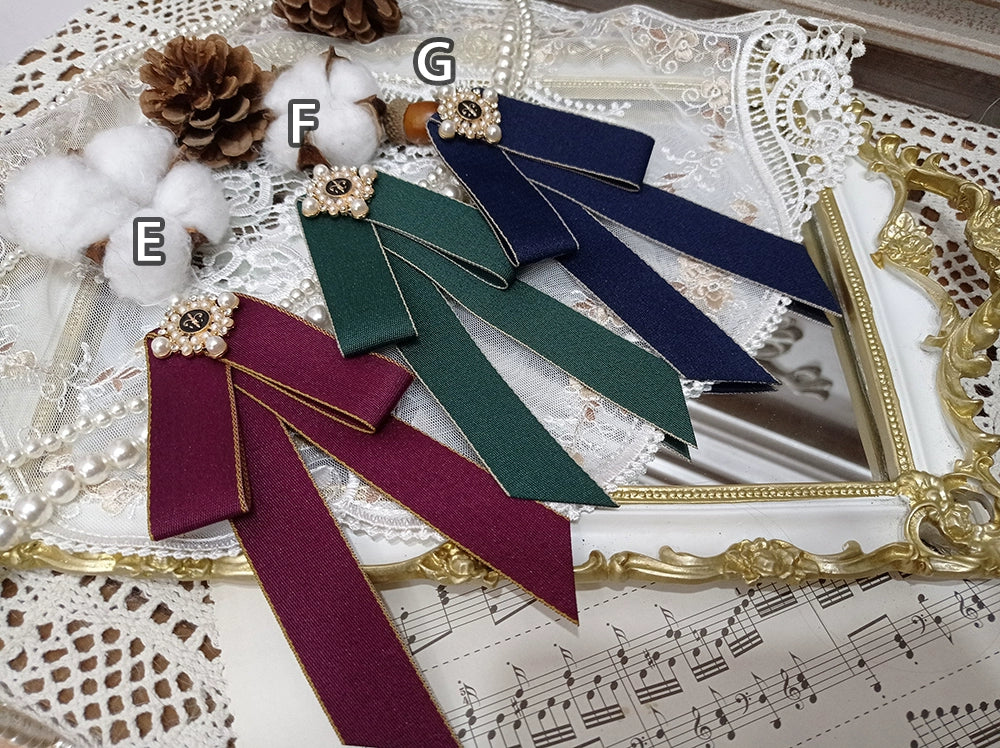 Miss Point - Rose Doll - Elegant Lolita Brooch Lolita Lapel Pin Multicolors