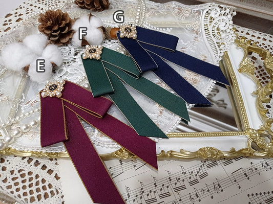 Miss Point - Rose Doll - Elegant Lolita Brooch Lolita Lapel Pin Multicolors