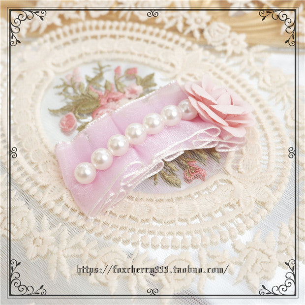 Fox Cherry - Sweet Lolita Bow Hairband Hairclip