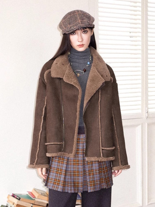 Fur short jacket【s0000010366】