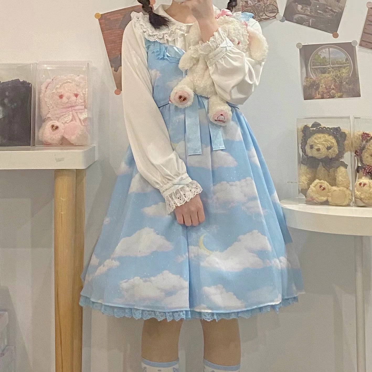 Milky Way - Peter Pan Collar Kawaii Lolita Blouse