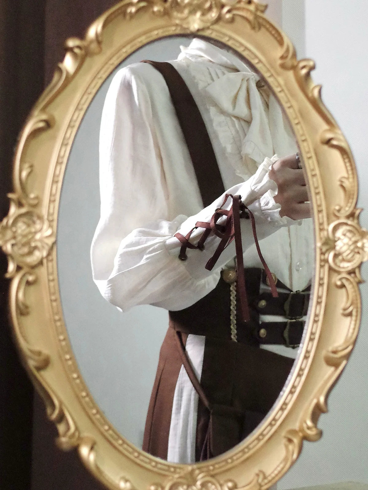 Letters from Unknown Star - Pirate Guide - Vintage Lolita Suit Vest JSK Dress