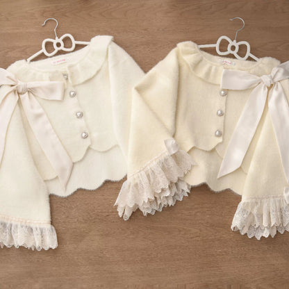 MIST - Qian's Letter - Sweet Lolita Sweater Winter Cardigan Coat