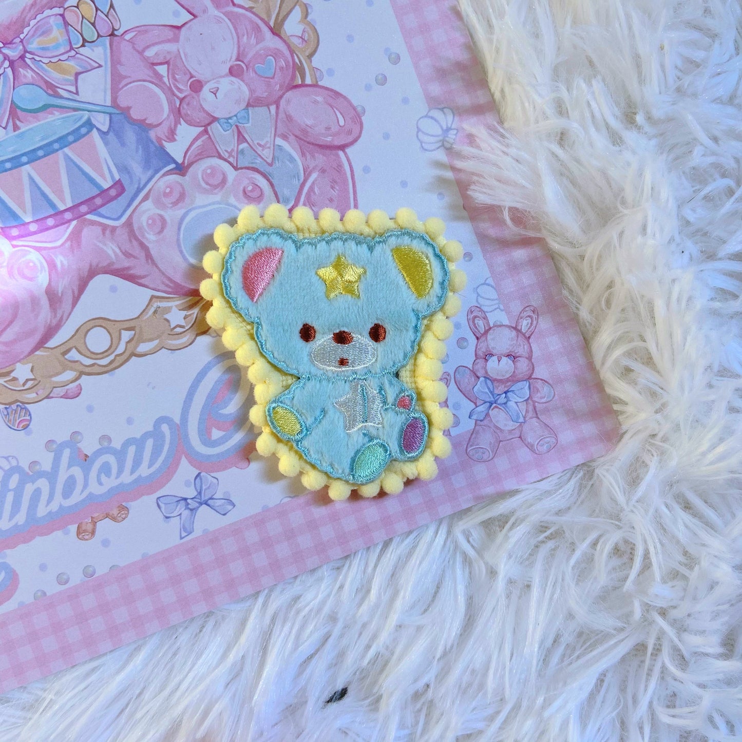 Bear Doll - D&I&T - Cute Lolita Badge and Hair Clip Accessory