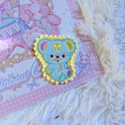 Bear Doll - D&I&T - Cute Lolita Badge and Hair Clip Accessory