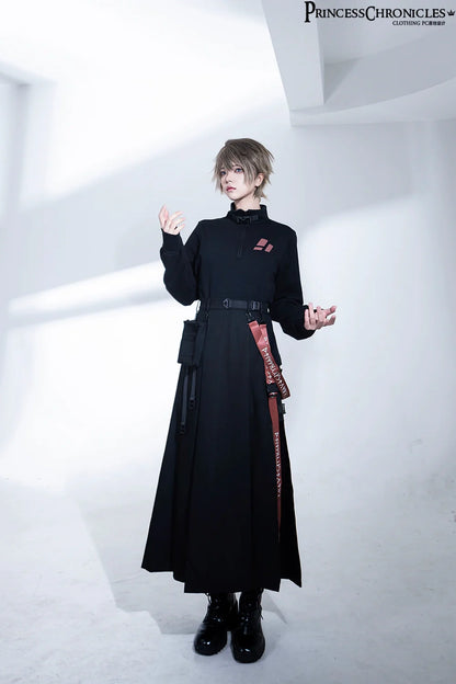 Princess Chronicles - Nameless Blade - Waste Soil Handsome Black Skirt