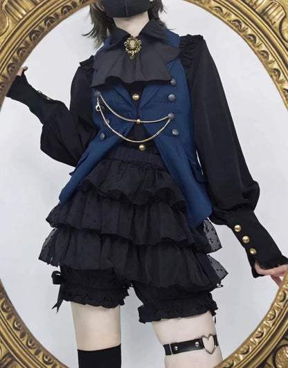 DMFS - Daily Lolita Bloomers Lace Cake Pants for Summer Wear