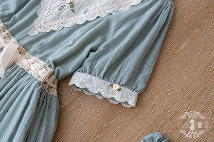 Miss Point - Happy Summer Elegant Lolita Floral OP Dress