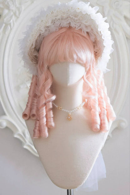 Mabuxi - Retro Lolita Wig Elegant Roman Curls Gorgeous Court Wigs