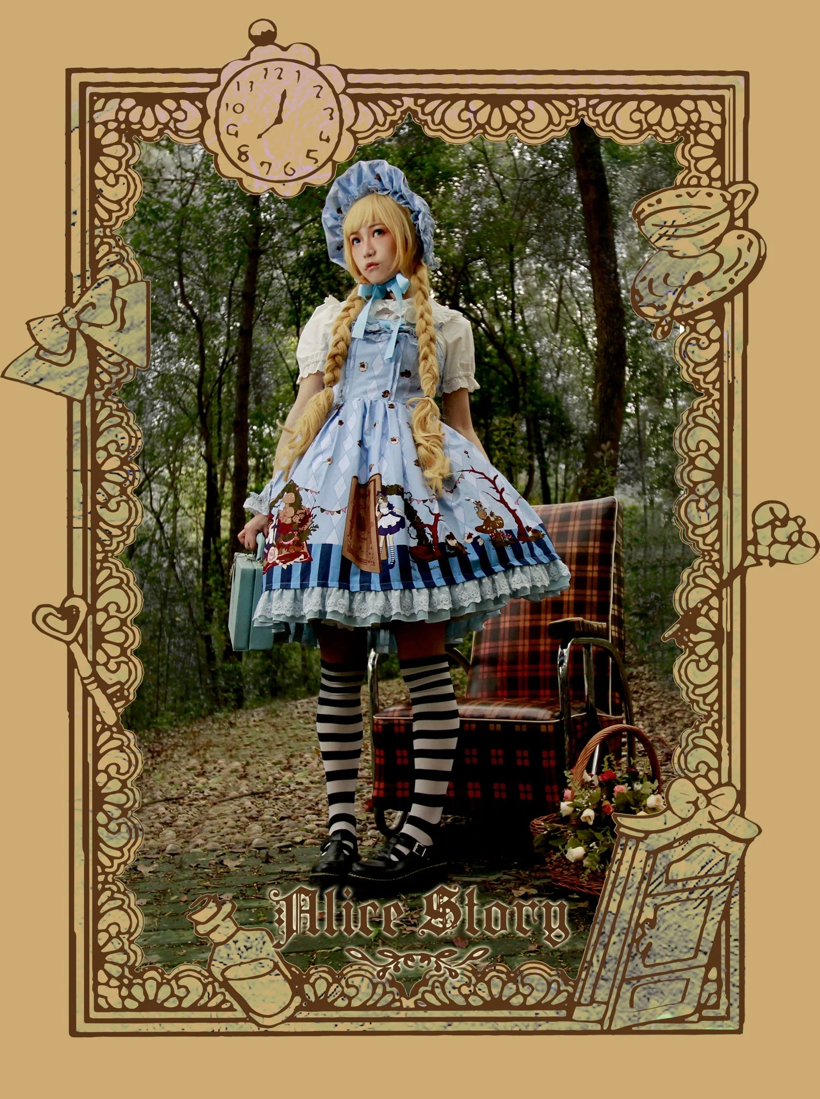 Infanta - Sweet Lolita Accessories Bonnet KC Socks Beret