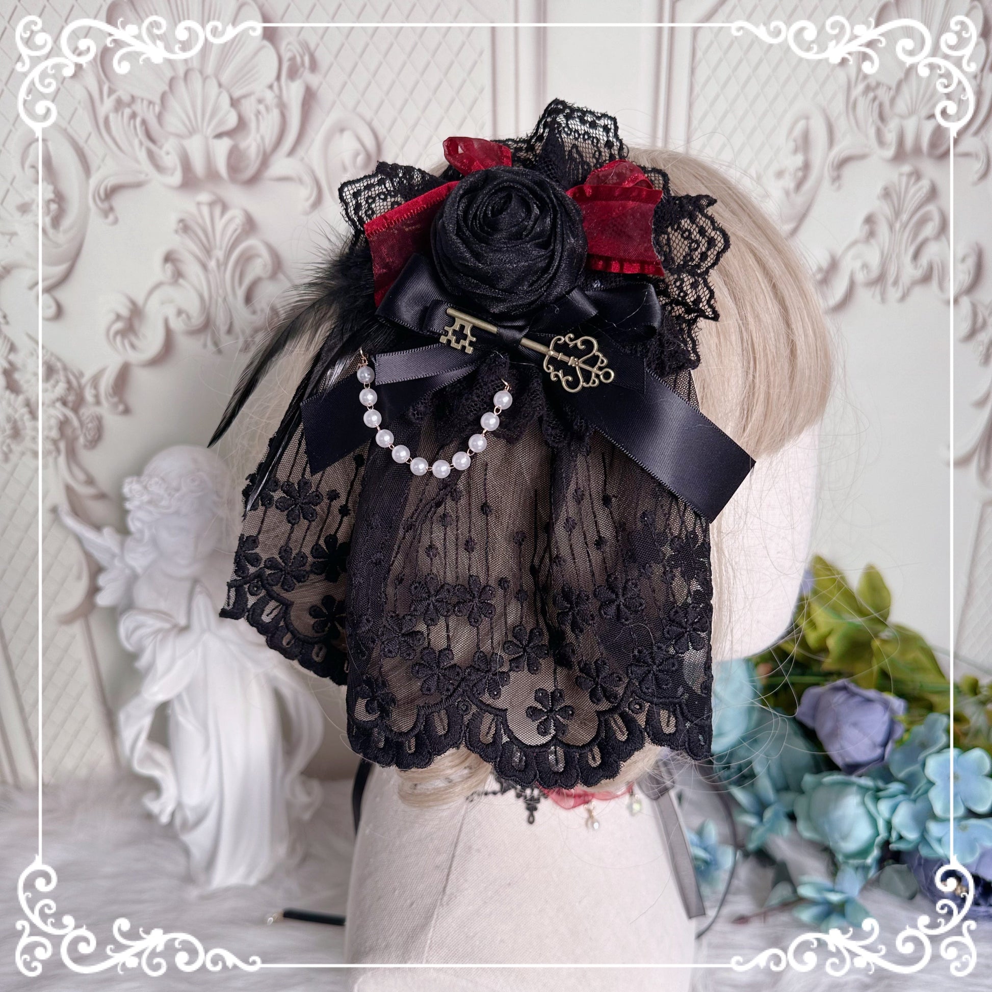 Chestnut Lolita - Gothic Lolita accessory Handmade Hairband