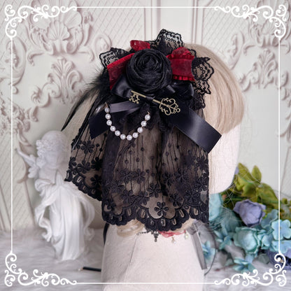 Chestnut Lolita - Gothic Lolita accessory Handmade Hairband
