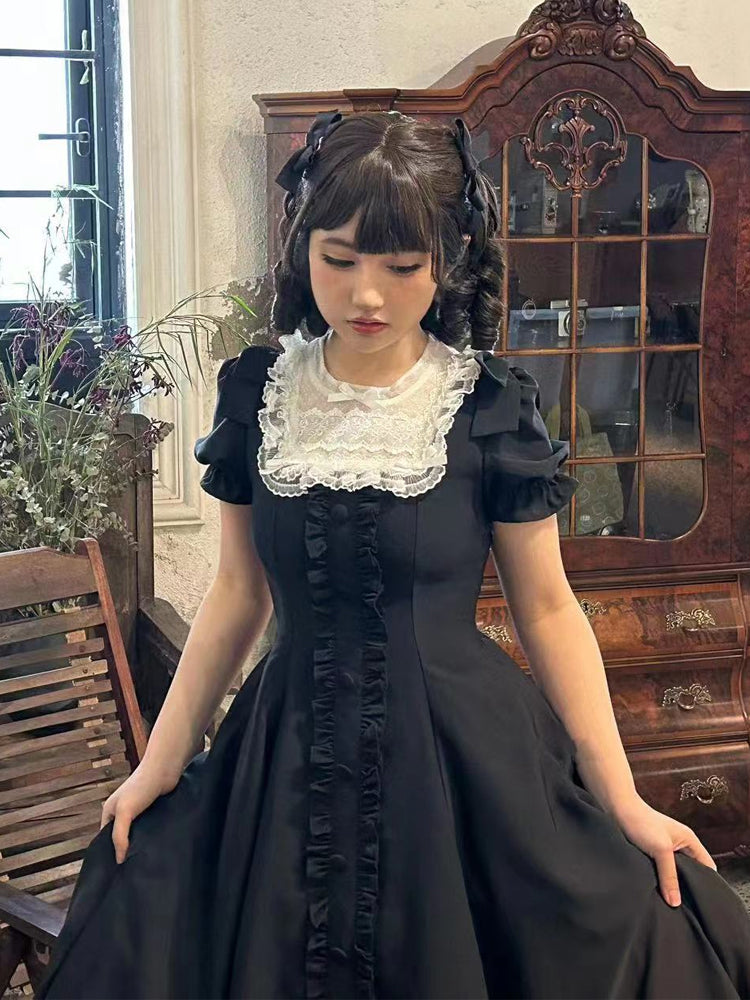Sweet Wood - Long Vesion Elegant and Vintage Lolita OP