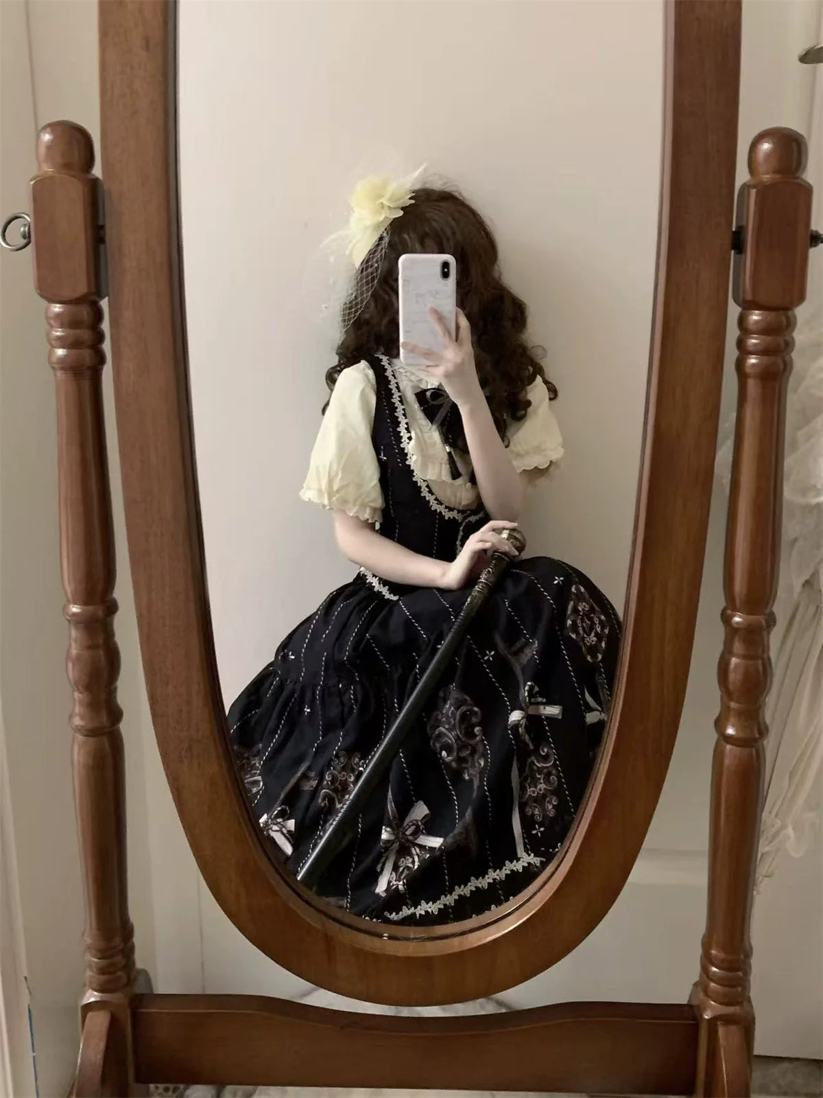 Uncle's Workshop - Secret Key - Classic Lolita Dress Suit, Key Print