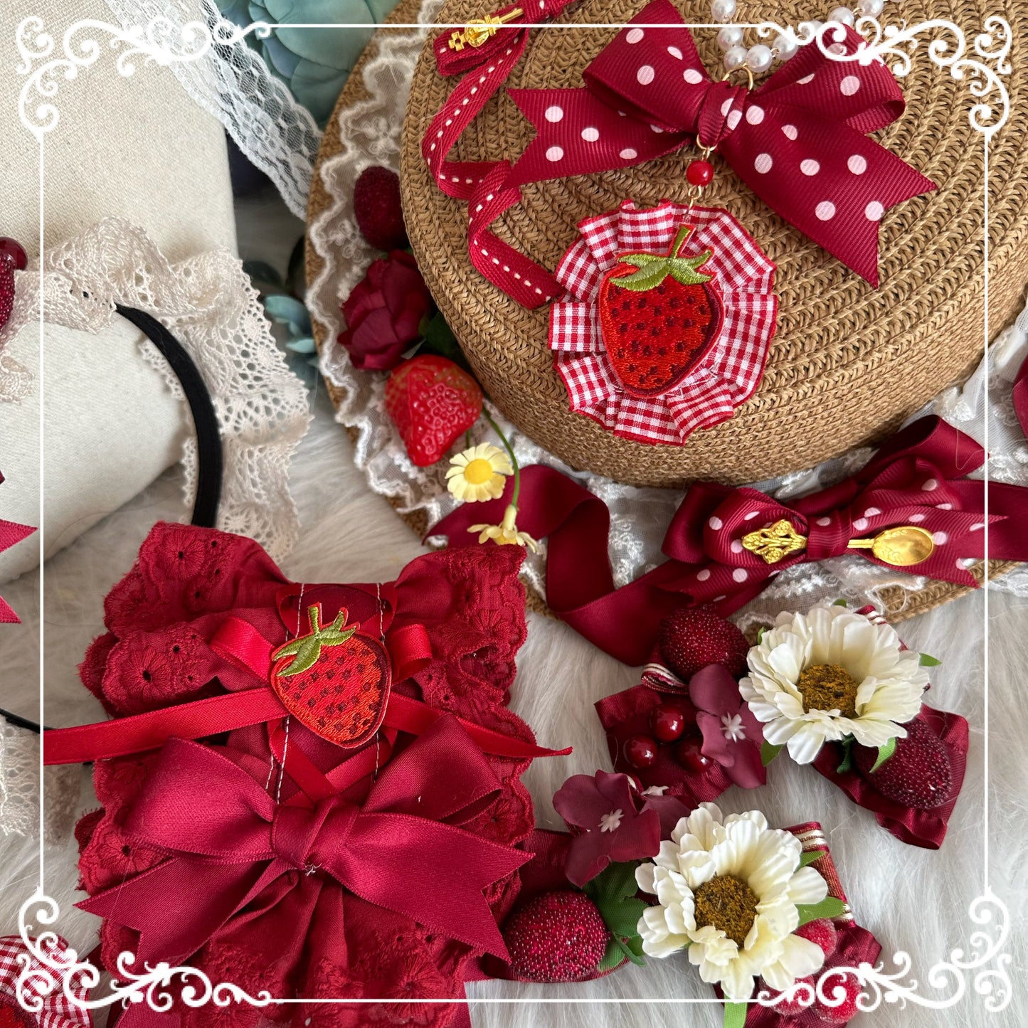 Chestnut Lolita - Country Lolita Hand-made Headdress Accessory