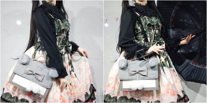 Kencrlo - Dim Moonlight - Classic Lolita Chiffon Yarn Inner Blouse