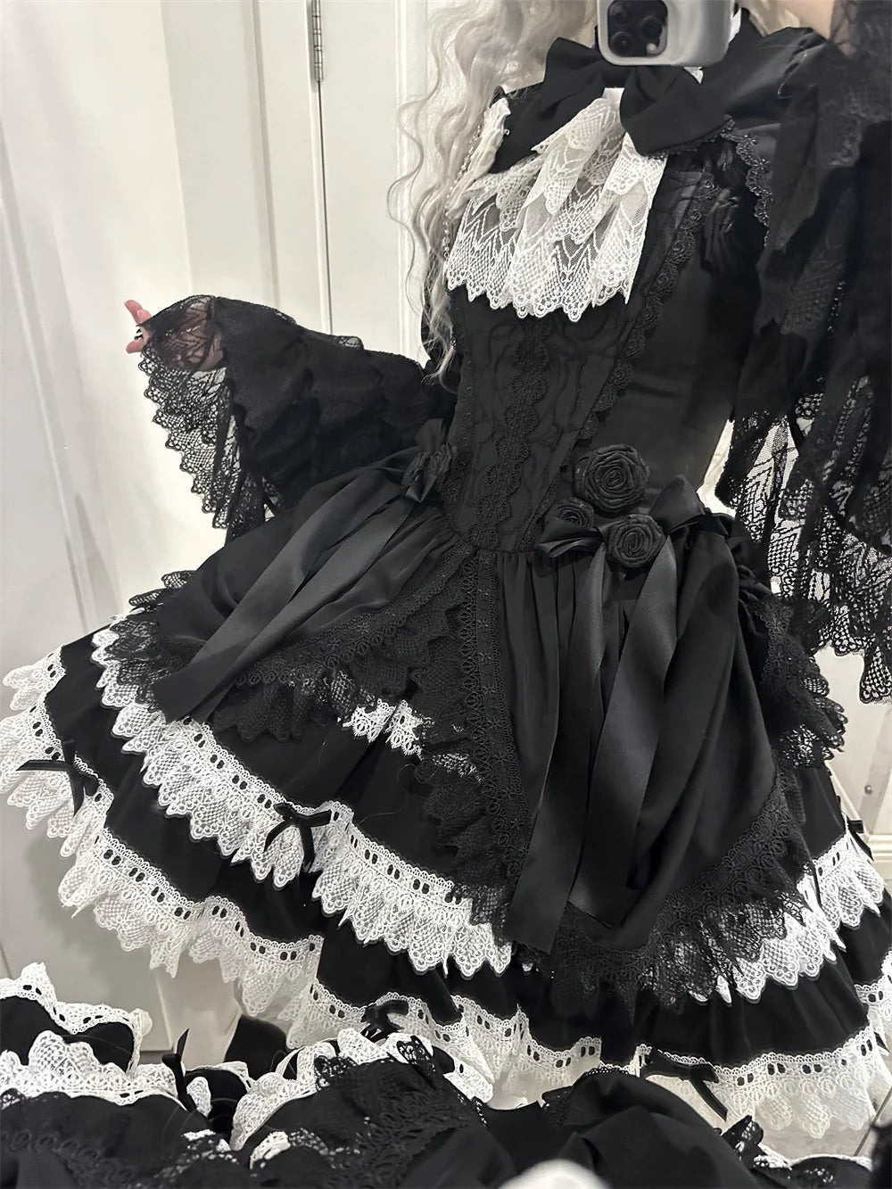 LeMiroir - Saint - Gothic Lolita Bolero Skirt Mermaid Dress Corset