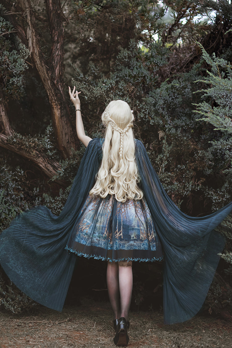 FunCcino - Dense Forest Corridor - Elegant Lolita Jumper Dress