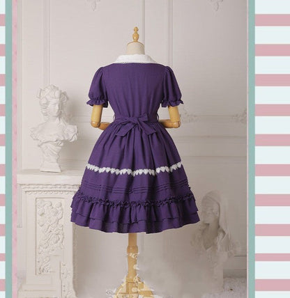 Strawberry Witch - Ice Cream Puffs - Sweet Lolita OP