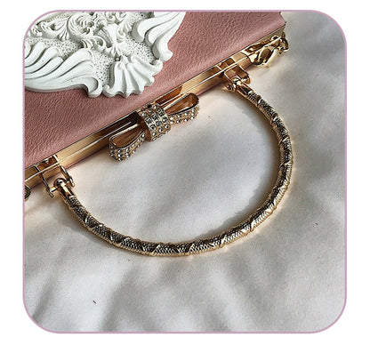 Prime Sister - Gothic Lolita Retro Bag Baroque Square Crossbody Bag