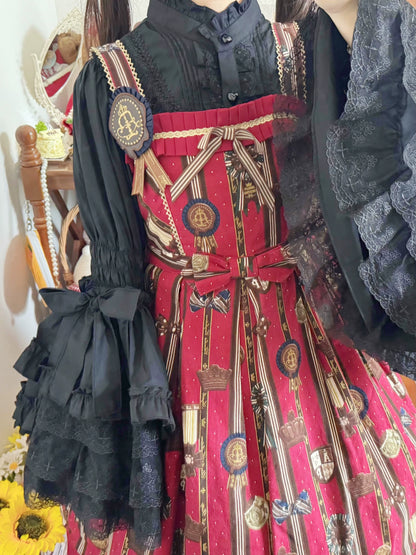 Twilight Zone - Sweet Lolita Blouse Princess Sleeve Shirt Inner Wear