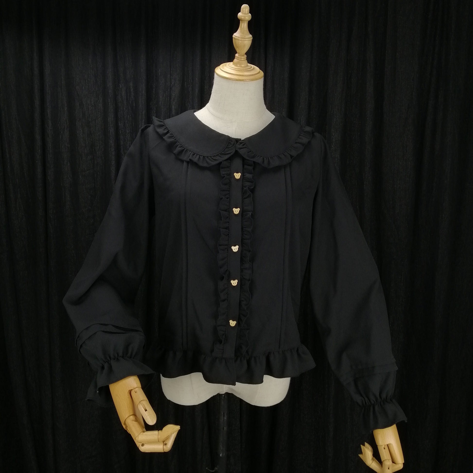 Sakurada Fawn - Elegant Lolita Long Sleeve Blouse