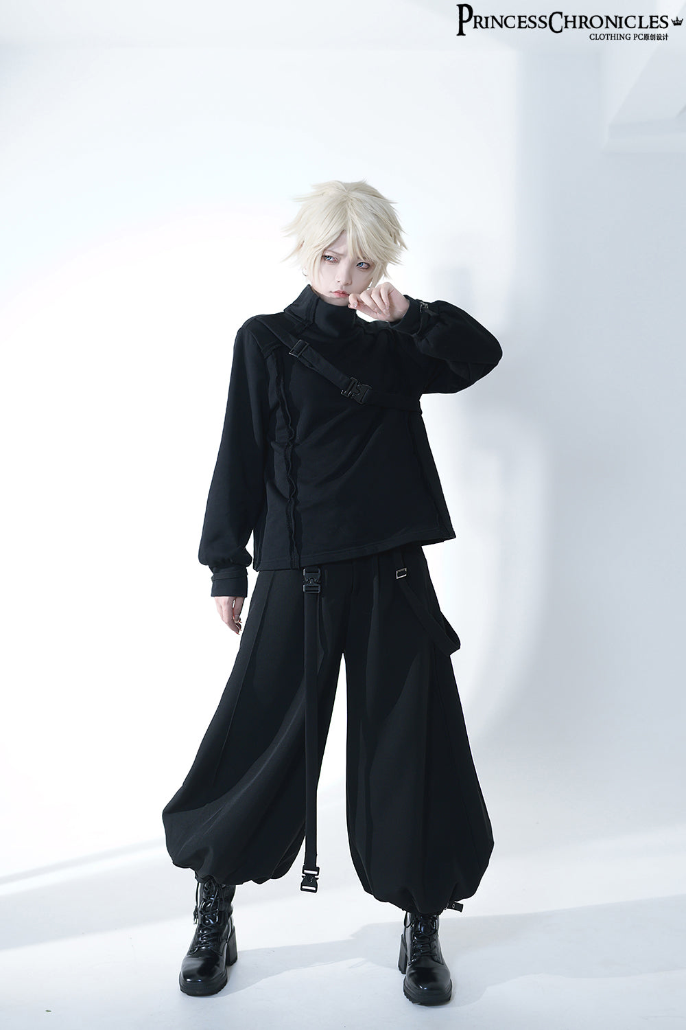 Princess Chronicles - Functional Rabbit - Handsome Gothic Lolita Pantsuit