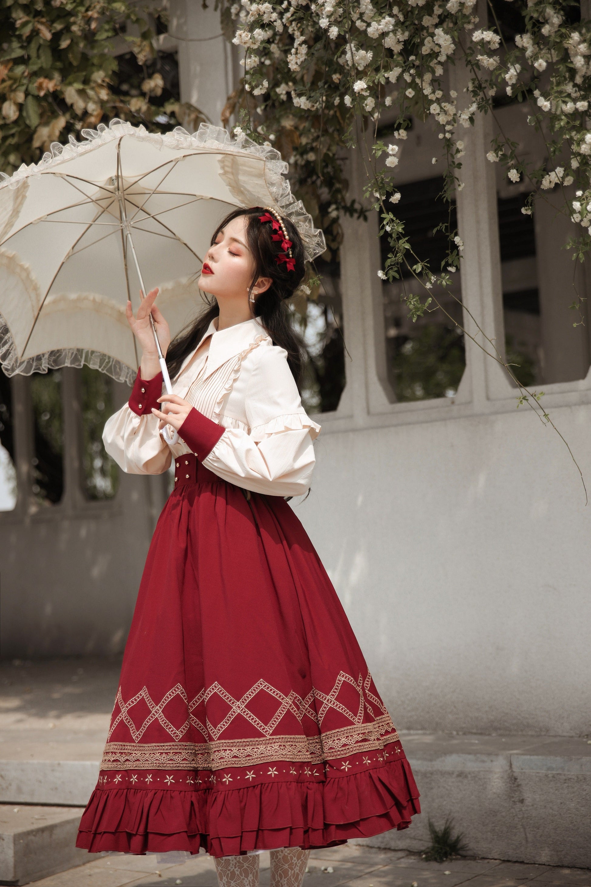 Yuan Su - Elegant Lolita Long Sleeve Blouse