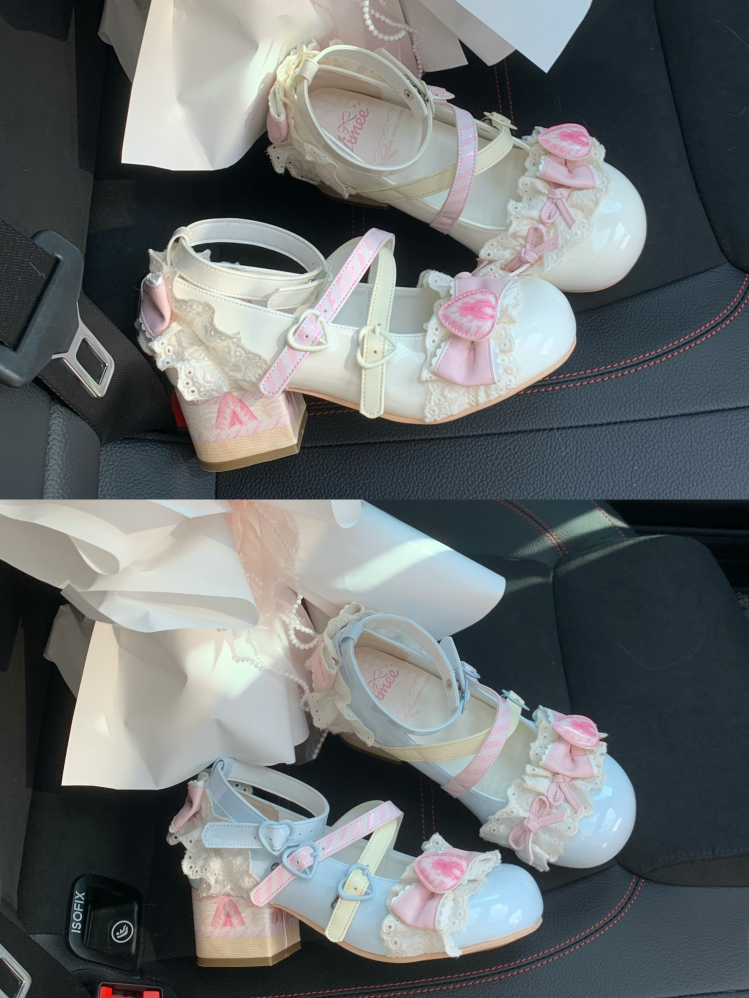 Aimee - Strawberry Limited 2.0 - Sweet Lolita Mary Jane Heel Shoes