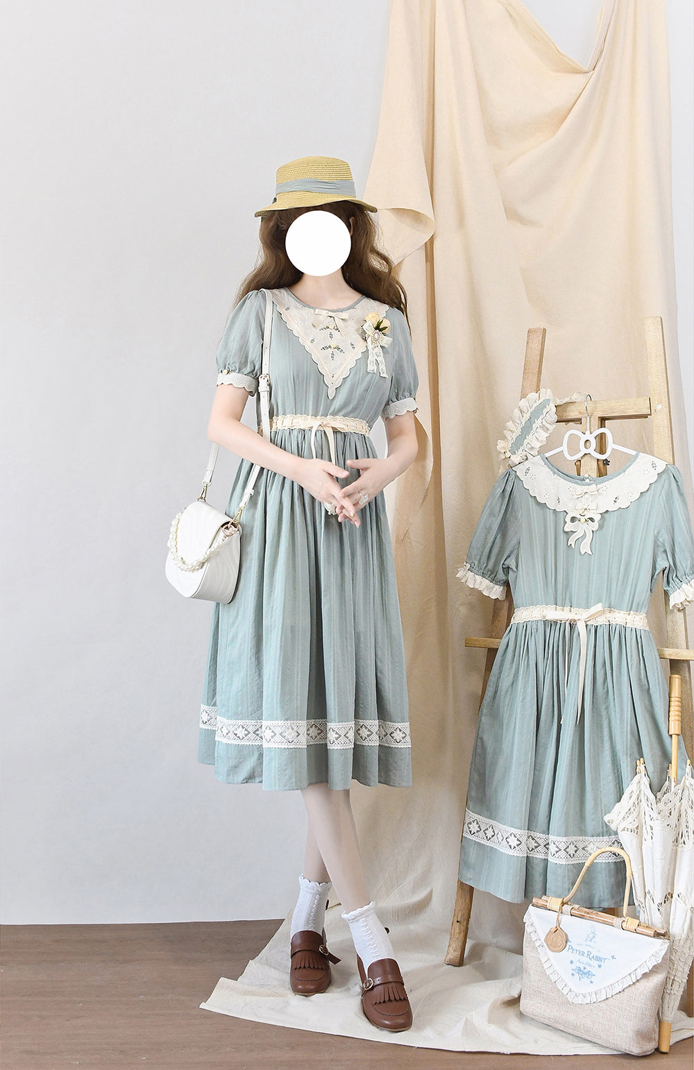 Miss Point - Happy Summer Elegant Lolita Floral OP Dress