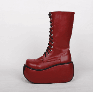 Angelic Imprint - Fashion Crossover Strap Punk Lolita Boots