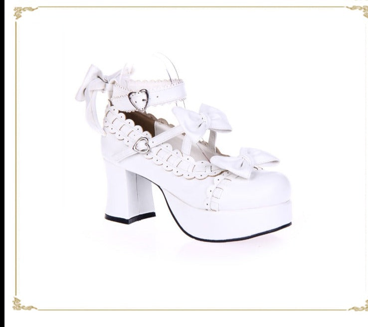 Angelic Imprint - Sweet Handmade Platform Heels Lolita Shoes