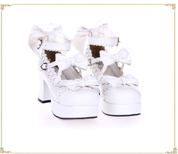 Angelic Imprint - Sweet Handmade Platform Heels Lolita Shoes