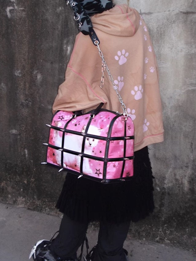 Cat Cage Design Bag【s0000004224】