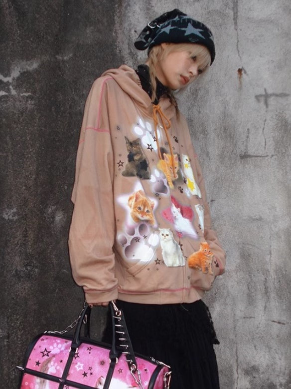 Rebellious Rabbit Five-pointed Star Knitted Cap【s0000004220】